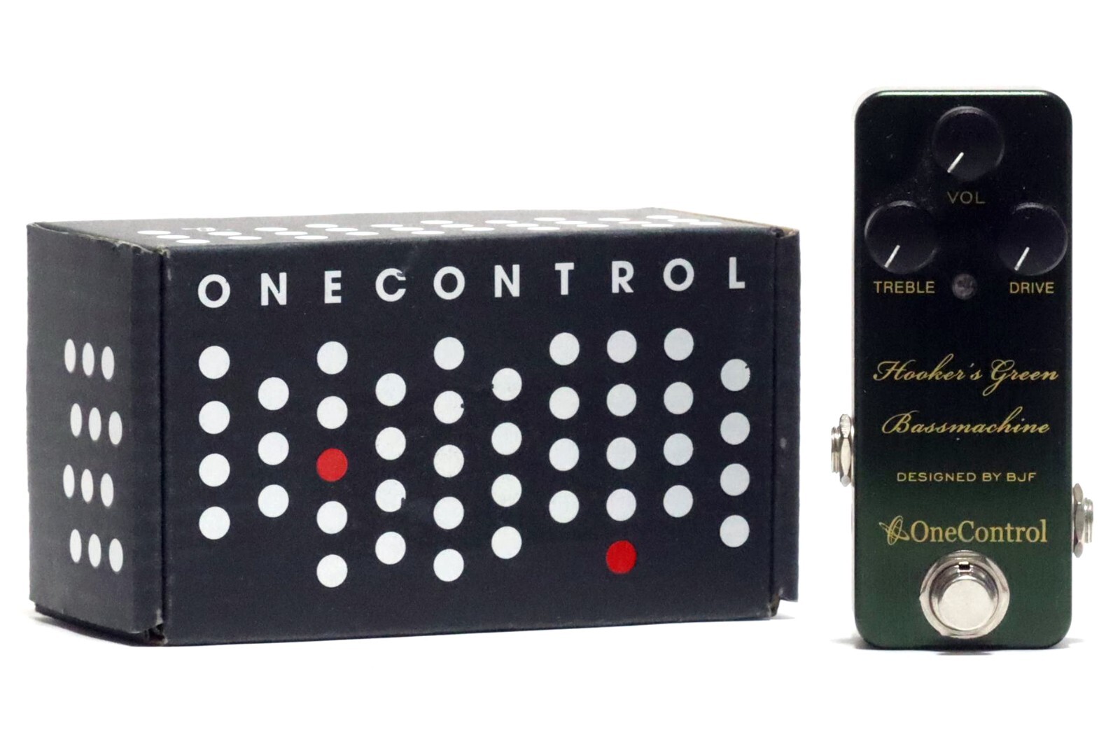 One Control Hooker's Green Bass Machine Effect Pedal - LOW