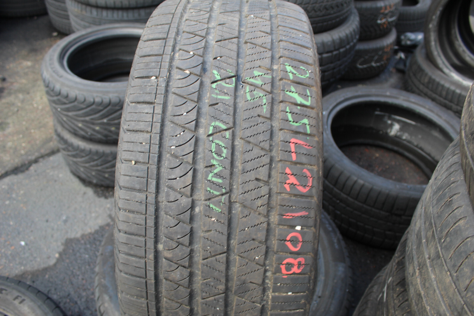 275 45 21 Continental, CC, XL, M+S, 110Y, x1 Single Tyre 7.0mm (F1_tyres) L2108