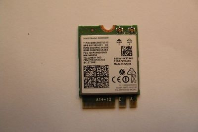  Intel 8265NGW Dual Band Wireless-AC-8260 BT 4.2 WLAN Card 01AX702 851592-001