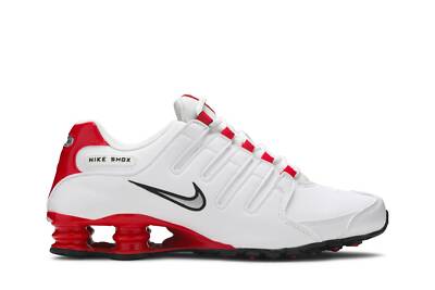 Nike Shox NZ 'White University Red' 378341-110 | eBay