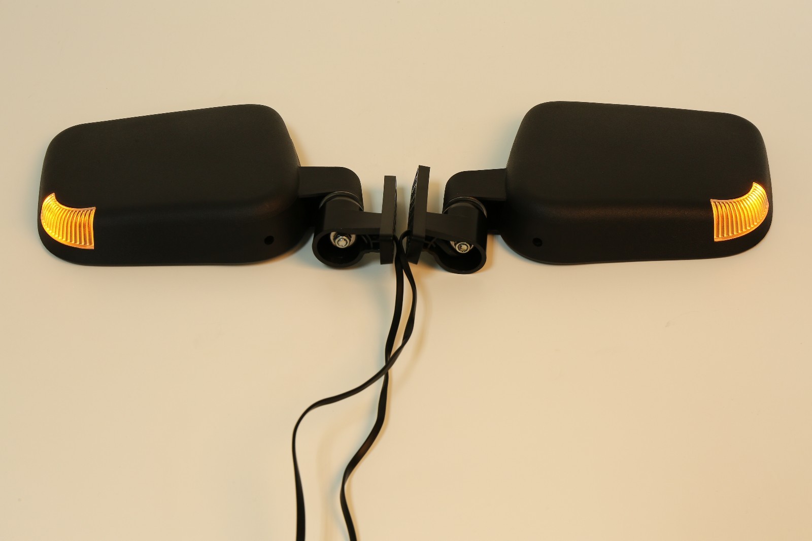 Golf Cart Side Mirrors W/ Led Arrow Turn Signal Indicators EZGO Club