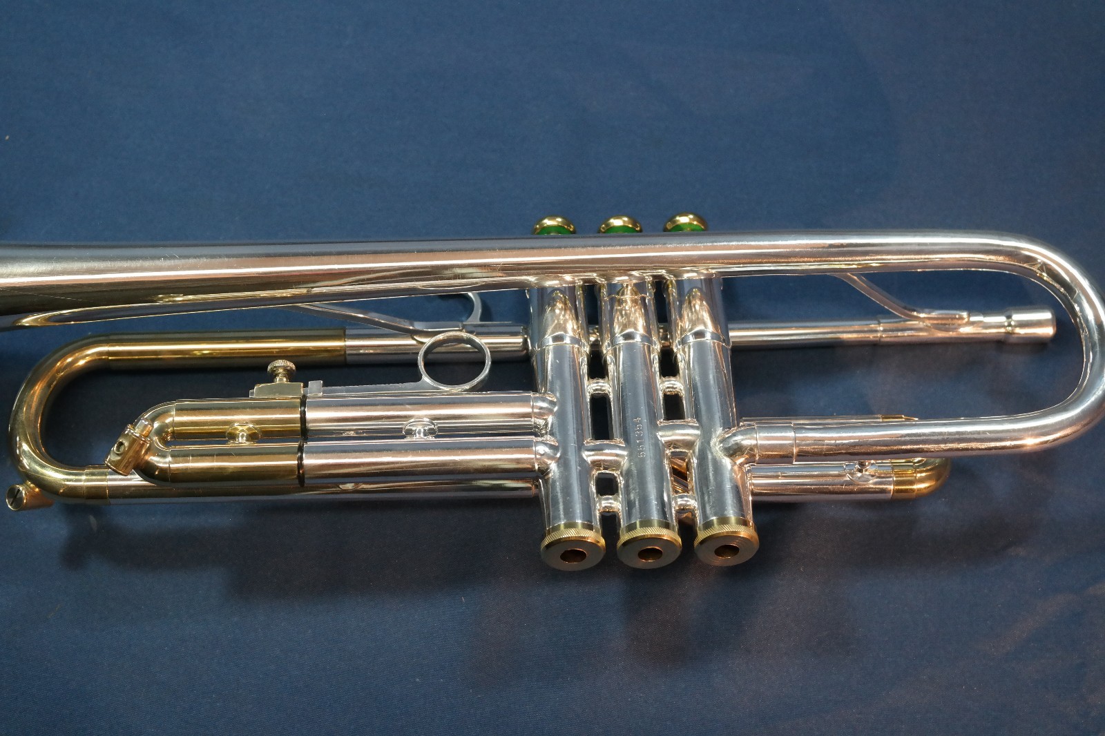 1970s Martin Committee Model T3460 Trumpet, Silver Plate & Gold Trim w/Case,Mpc