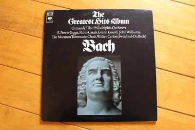 BACH - THE GREATEST HITS ALBUM DOUBLE LP 12 '' VINYL VG+ COLUMBIA STEREO