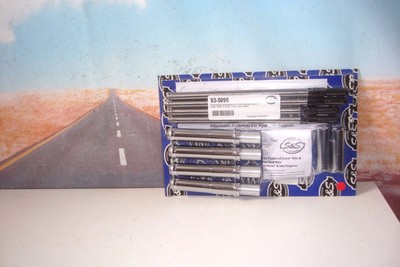 SampS  Adjustable Pushrod And Cover Kit 935095 For Harley Twin Cam 19992017  O1