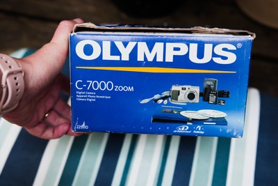Olympus CAMEDIA C-7000 Zoom 7.1MP Digital Camera - Silver