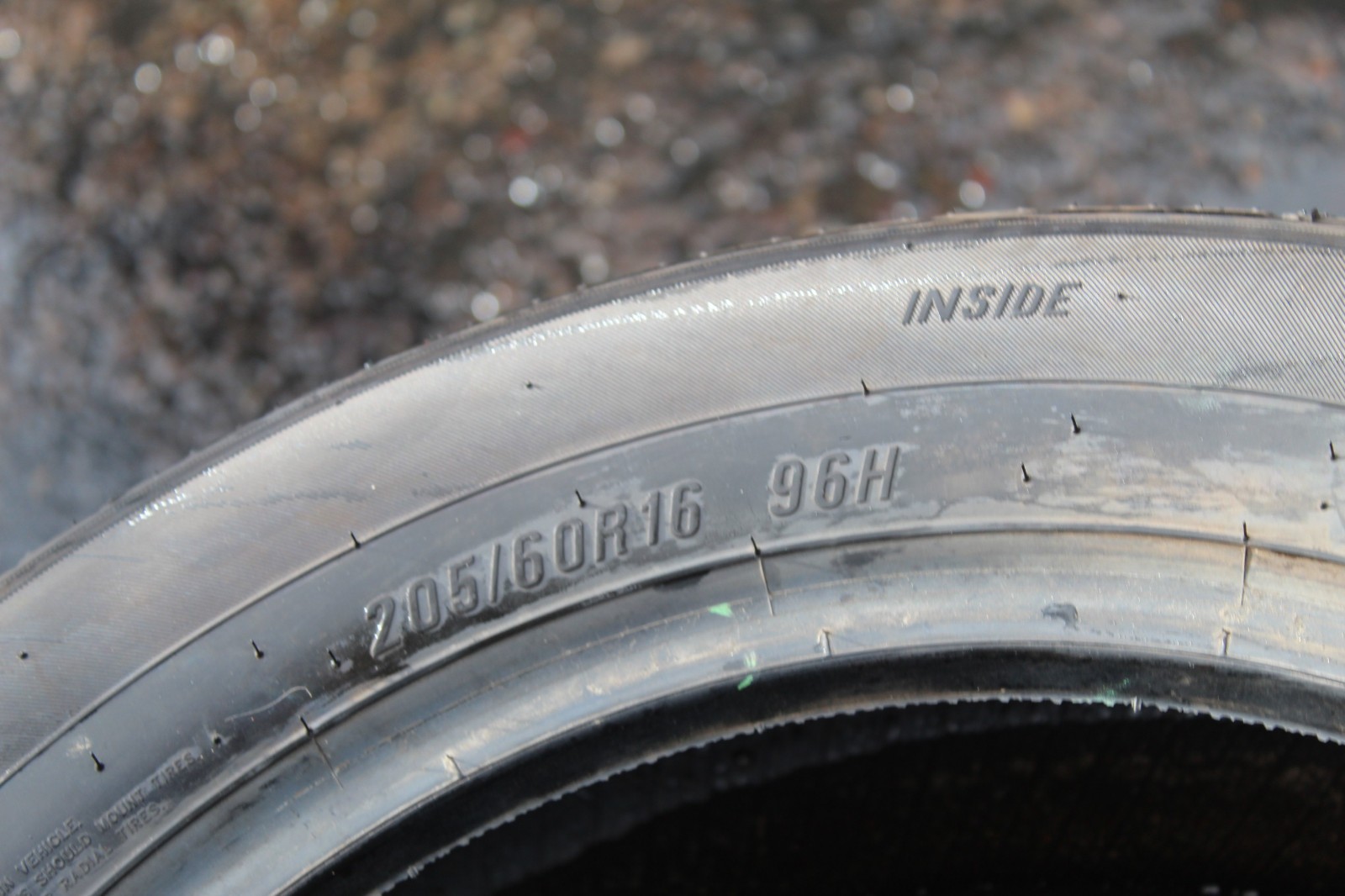 New 205 60 16 Maxxis, Mecotra 3, 96H, x1 Tyre (F1_tyres) L3776