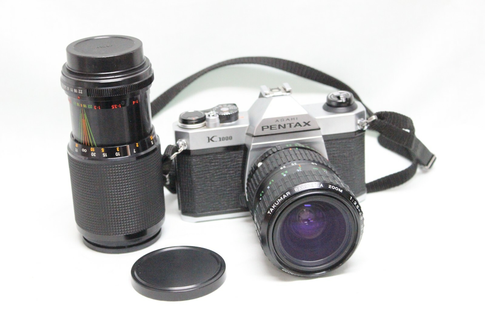 Pentax Asahi K1000 35mm SLR Film Camera With TAKUMAR 28-80mm