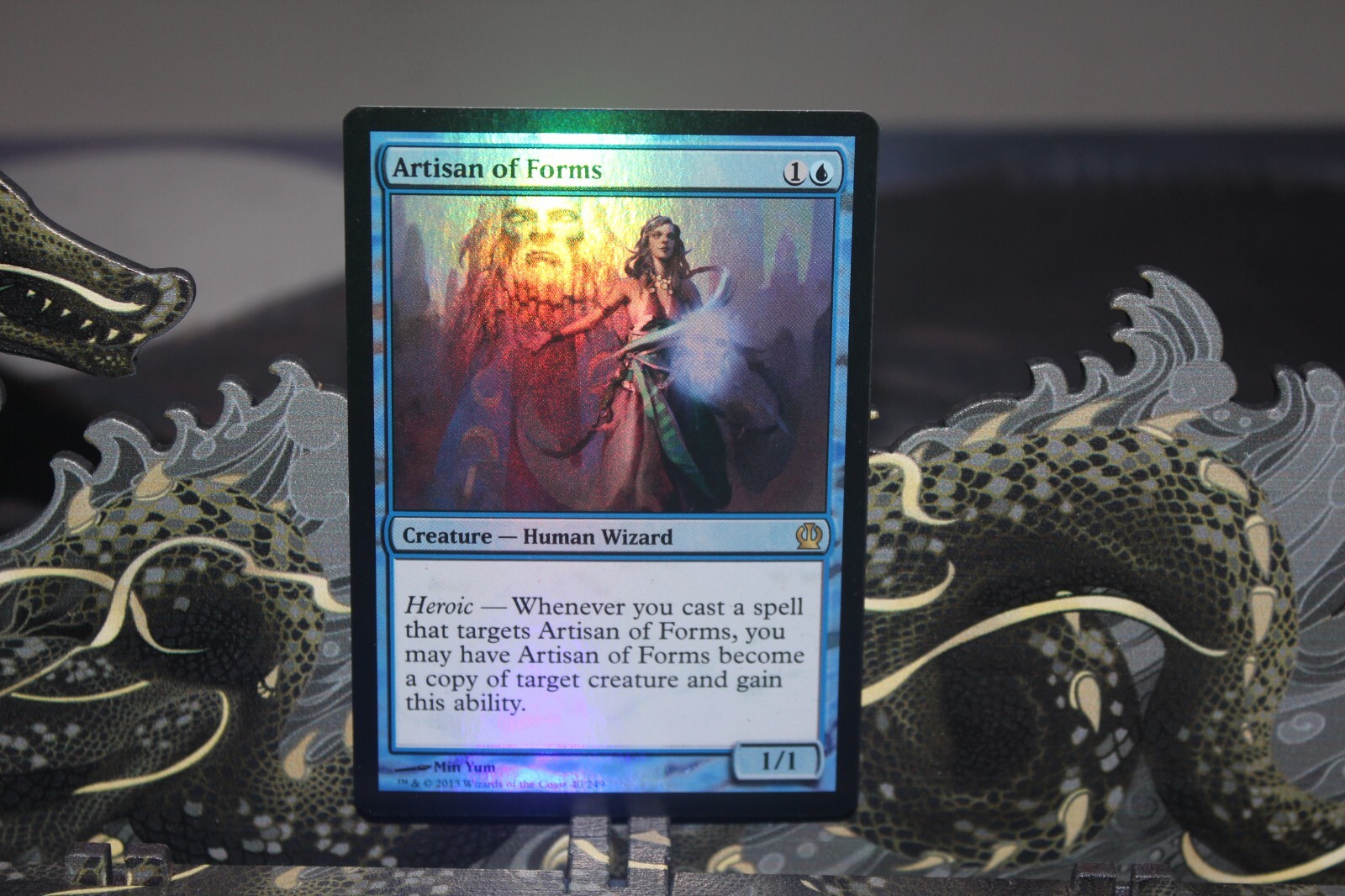Artisan of Forms 1x FOIL THS MTG Theros Rare MINT blue Artisan of Forms 1x FOIL THS MTG Theros Rare MINT blue