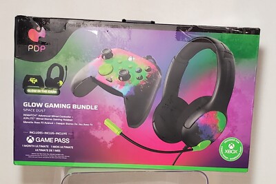 PDP Space Dust Bundle: Wired Rematch Advanced Controller & AIRLITE Headset Xbox