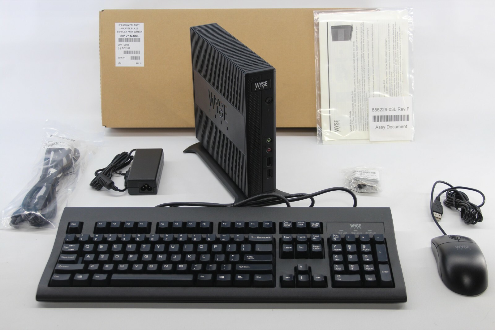 DELL WYSE ZCLASS Cloud PC Z00D 909692-18L 1.65GHz 2GF/2GR