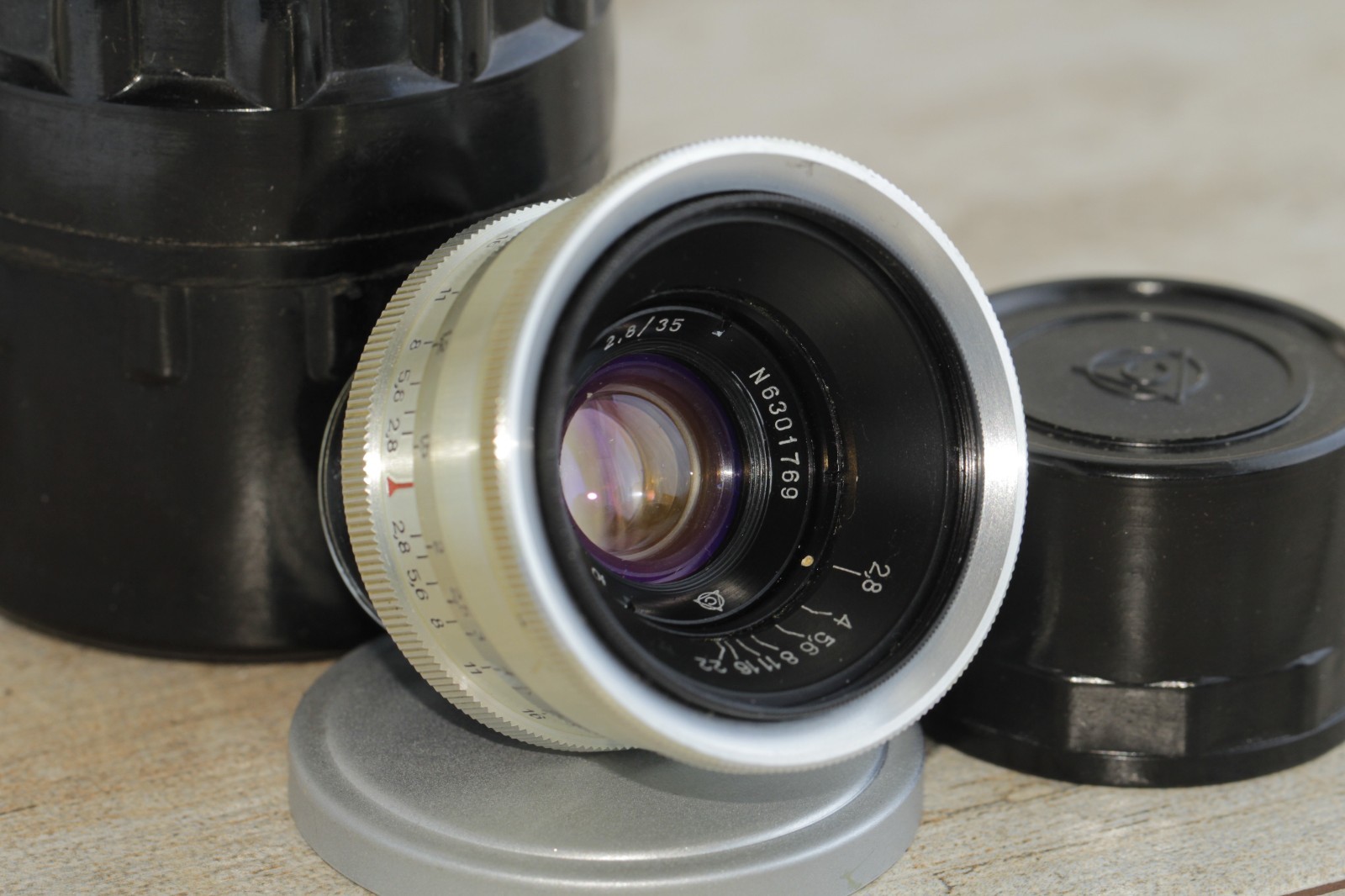 Soviet Lens Jupiter12 2,8/35mm For Fed ZORKI Leica Sony M39 mount Lux