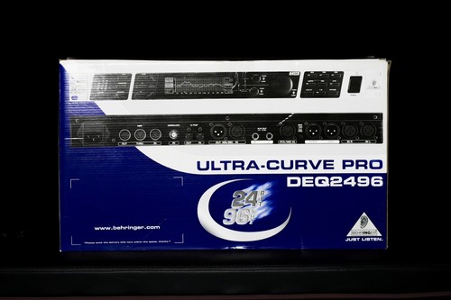 Behringer DEQ2496 Ultracurve Pro Ultra-High Precision 24-Bit Equalizer -...