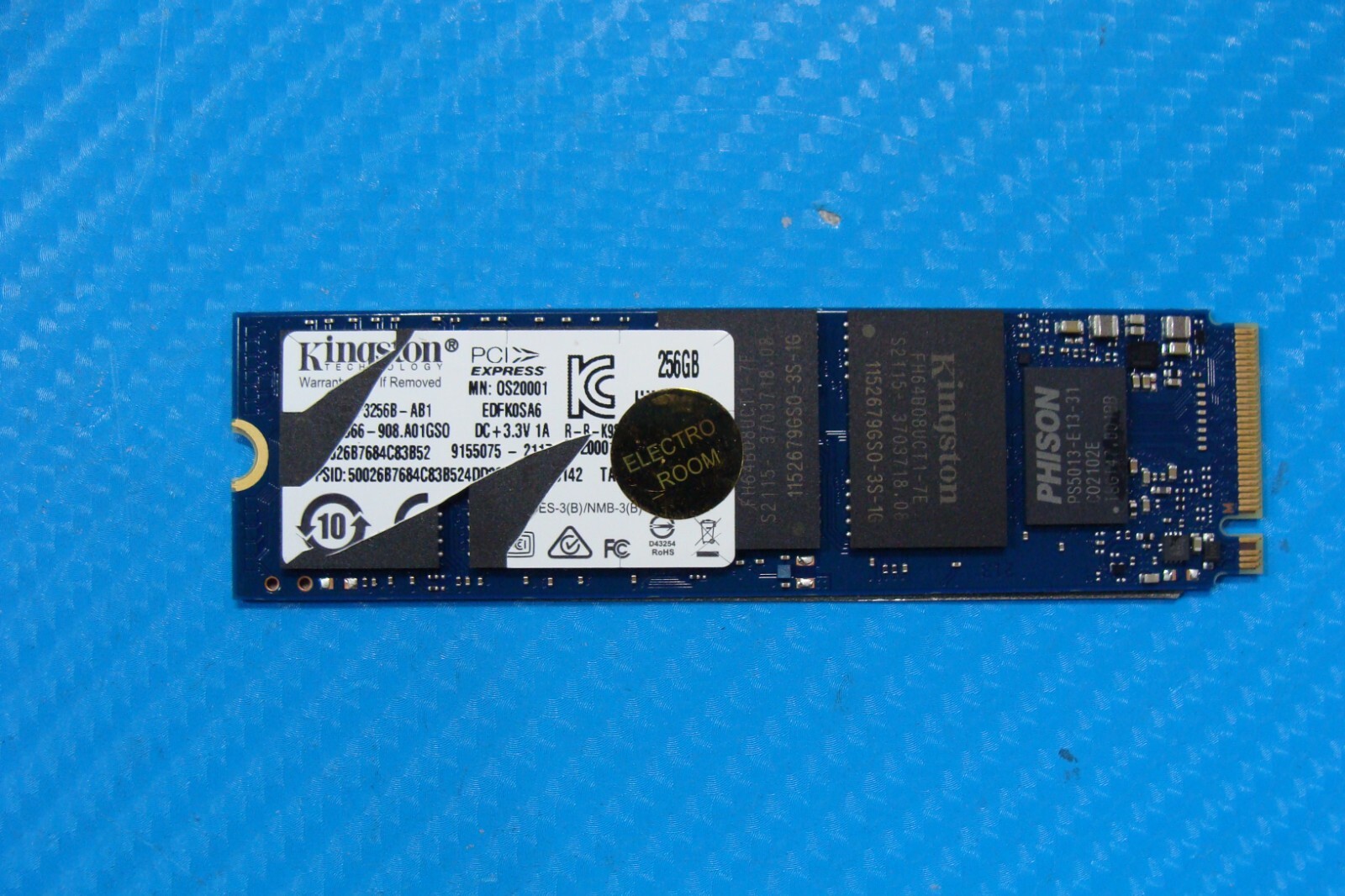 Asus F513EA-OS36 Kingston 256GB M.2 NVMe SSD Solid State Asus F513EA-OS36 Kingston 256GB M.2 NVMe SSD Solid State