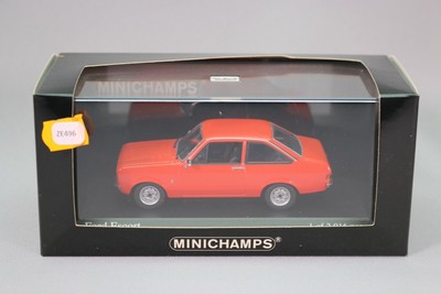 ZE496 1/43 Ford Escort II 1975 Red Ref EDL NB