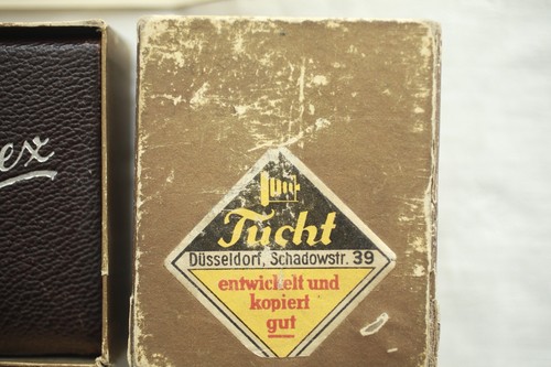 Vintage Antique Horvex H 60 Light Meter Germany With Orig Box Leather Case Tucht