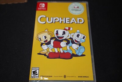 CUPHEAD FOR NINTENDO SWITCH BRAND NEW AND FACTORY SEALED PHYSICAL COPY EDITION!