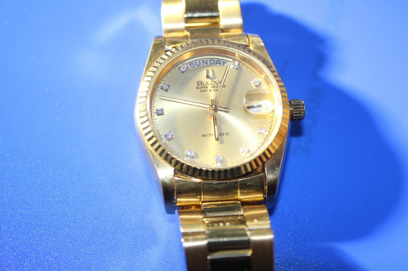 【美品・稼働品】Bulova Super Seville Day & Date Bulova Super Seville 