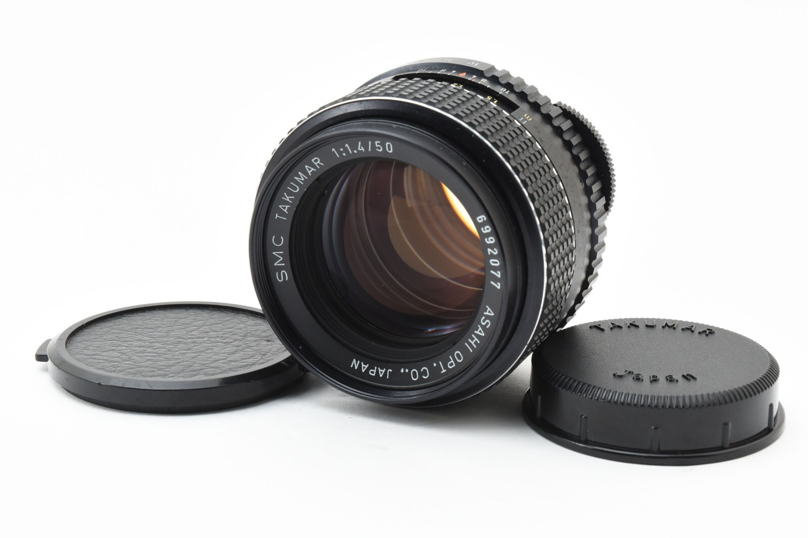 Super　Takumar 50mm f1.4 ペンタックス　M42 Pentax Super-Takumar 50mm f1.4 M42 mount lens, caps, sharp