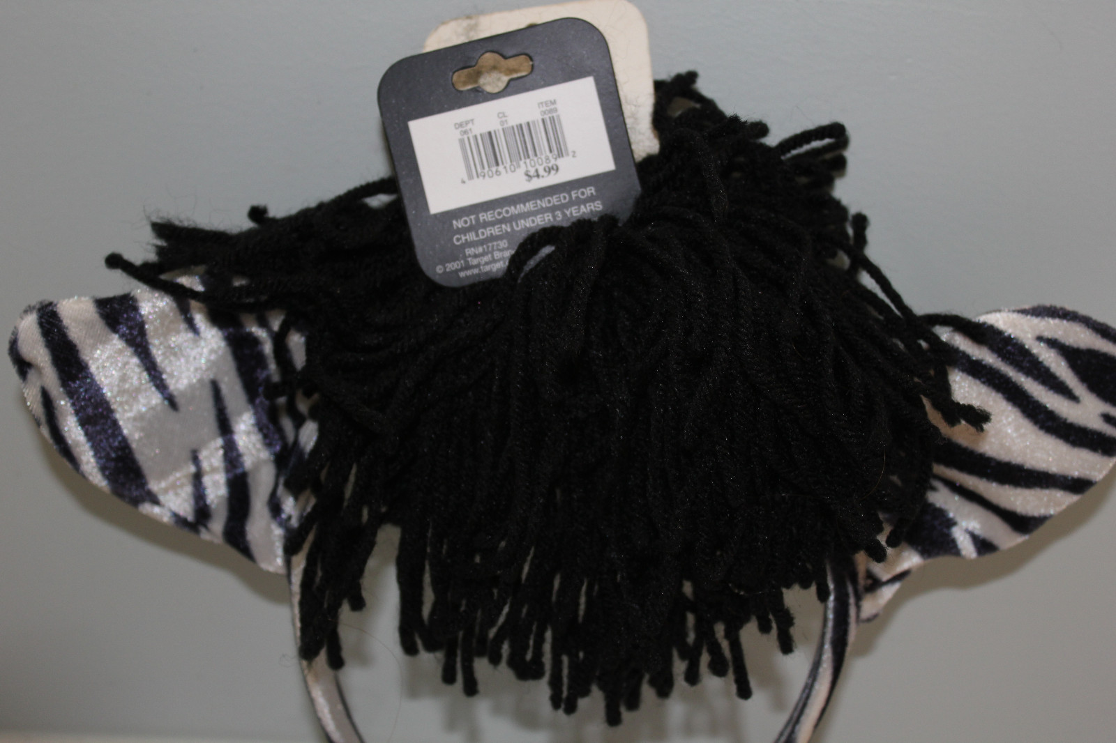 Headband Long Hair Cat Ears Halloween Costume