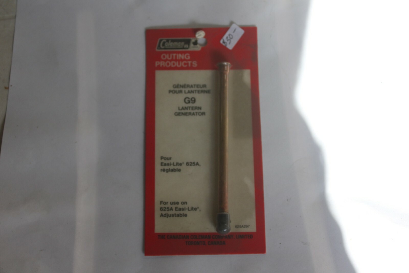 Coleman コールマン　 G9 ジェネレーター　625A専用 COLEMAN 625A LANTERN 625A297 G9 GENERATOR NOS (CH) | eBay