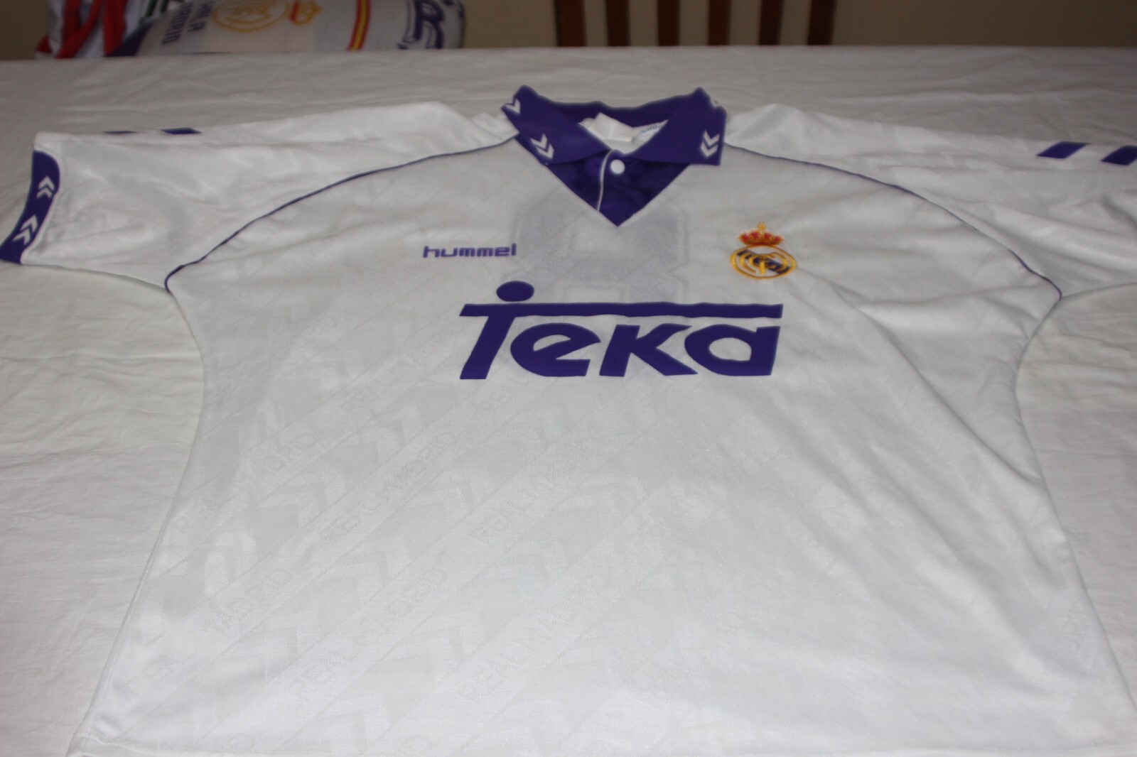Official Vintage Real Madrid Jersey 93/94 Brand Kelme Size L Official Vintage Real Madrid Jersey 93/94 Brand Kelme Size L