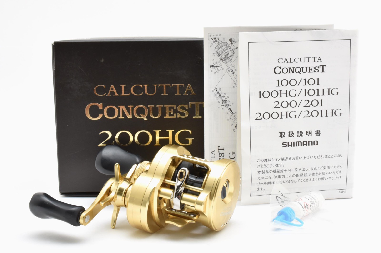 🌟EXC+5🌟 Shimano 21 Calcutta Conquest 200HG Right Bait Reel