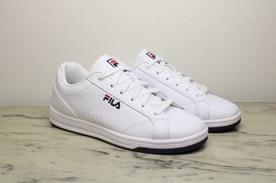 FILA Women's Reunion Sneakers - White/Navy/Red (US 8 Women's) NEW IN BOX