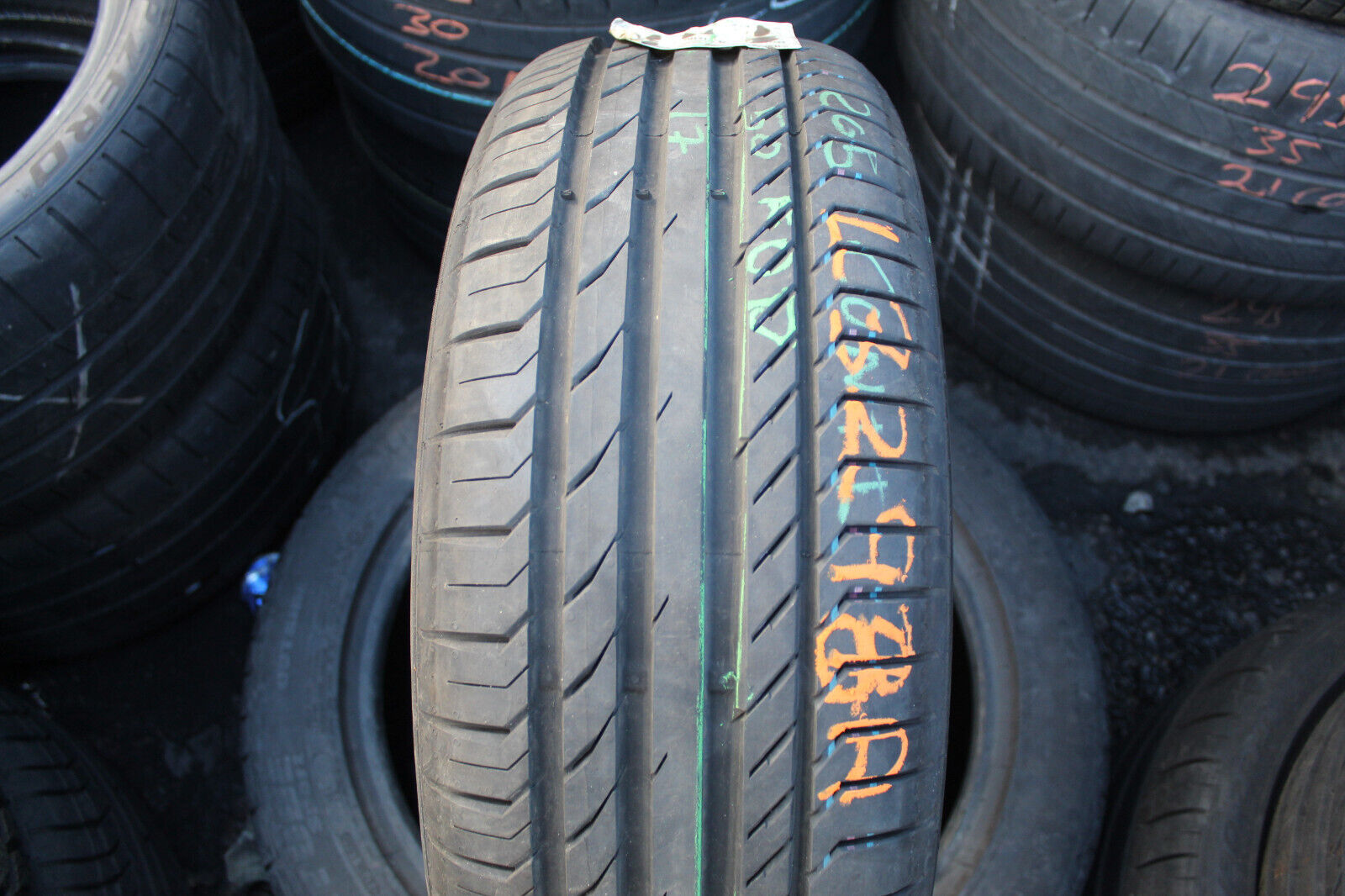 New 205 50 17 Continental, CSC 5, 89V, x1 Single (F1_tyres) FOD L3298