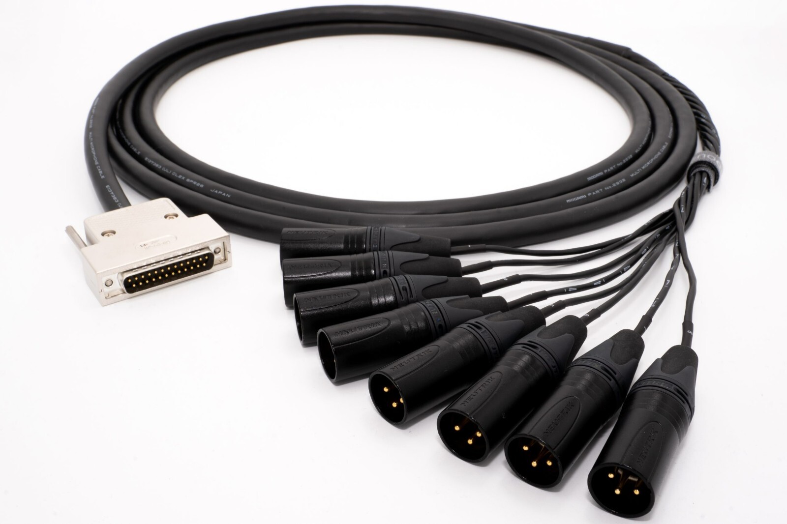 Canare MR202-8AT 8 Multicore Analog Snake Cable | D-Sub 25