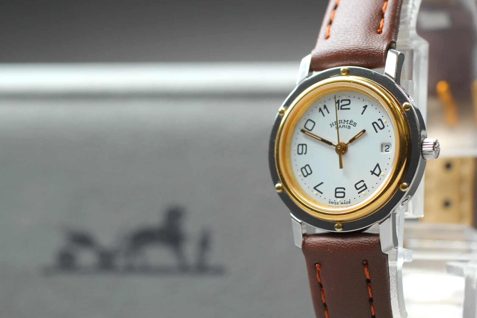 HERMES 腕時計 Slim d'Hermès Squelette Lune watch, 39.5 mm | Hermès USA