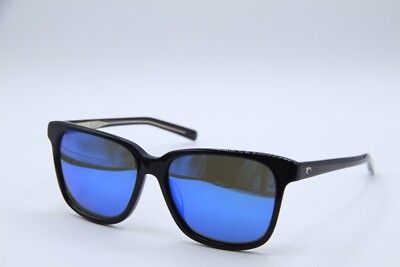 NEW COSTA DEL MAR MAY 06S2009 20090157 BLACK POLARIZE AUTHENTIC SUNGLASSES 57-15