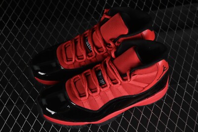 Nike Air Jordan XI 11 Retro 'Red Black' Men's Shoes-Brand New with Original Box