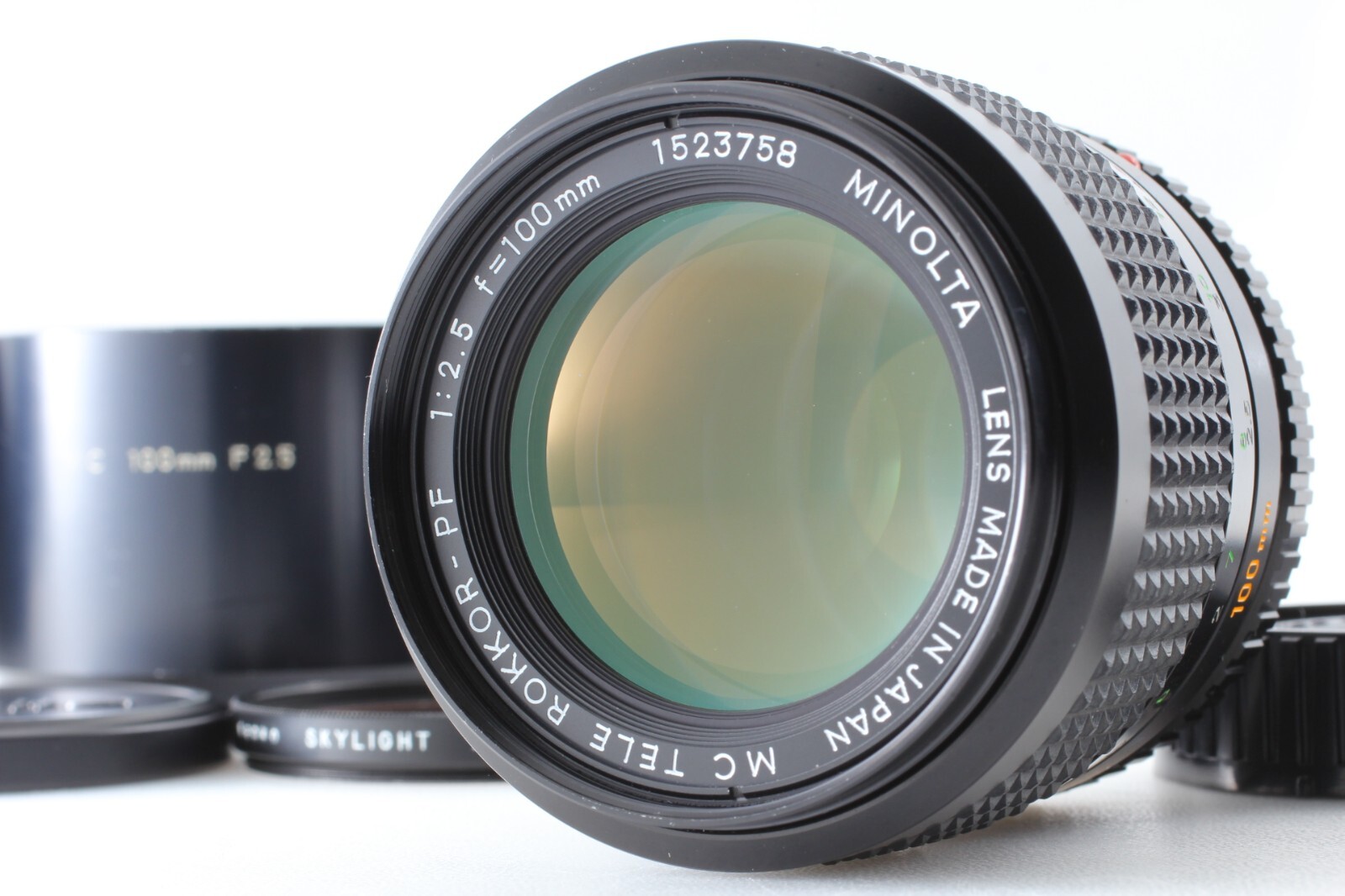 ★希少！超美品★MINOLTA MC ROKKOR-PF 100mm F2.5 Review: Minolta MC Rokkor 100 mm 1: 2.5 - phillipreeve.net