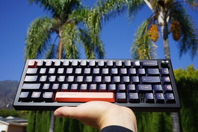 Custom Thocky Trimode | Hotswap Mechanical Keyboard 65% | Gateron Oil Kings