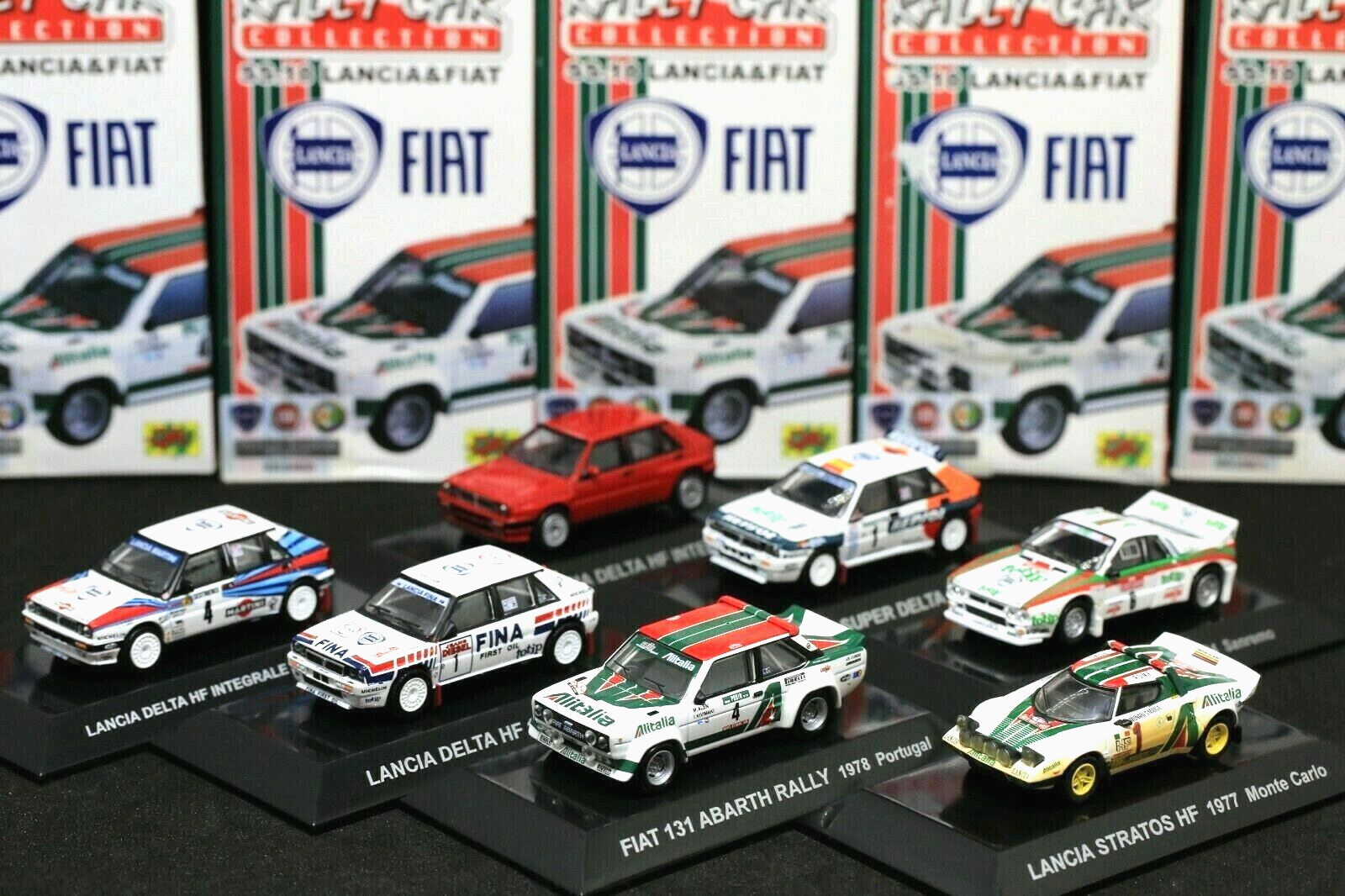 CM's 1/64 ラリーカーコレクションSS.18 ランチア＆フィアット