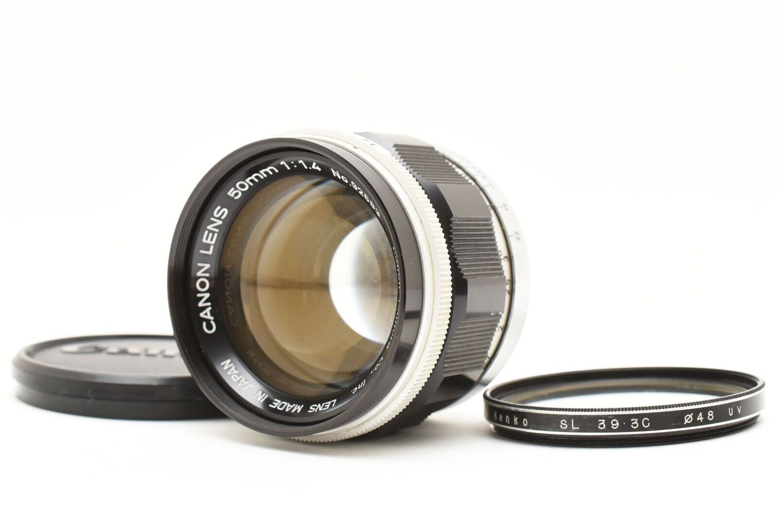 Canon 50mm F1.4 MF Standard Lens L39 LTM Leica Screw Mount Canon 50mm F1.4 MF Standard Lens L39 LTM Leica Screw Mount