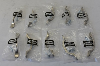 Lot Of 10 Cosmas Satin Nickel Cabinet Hardware Euro Style Bar Pulls 3''
