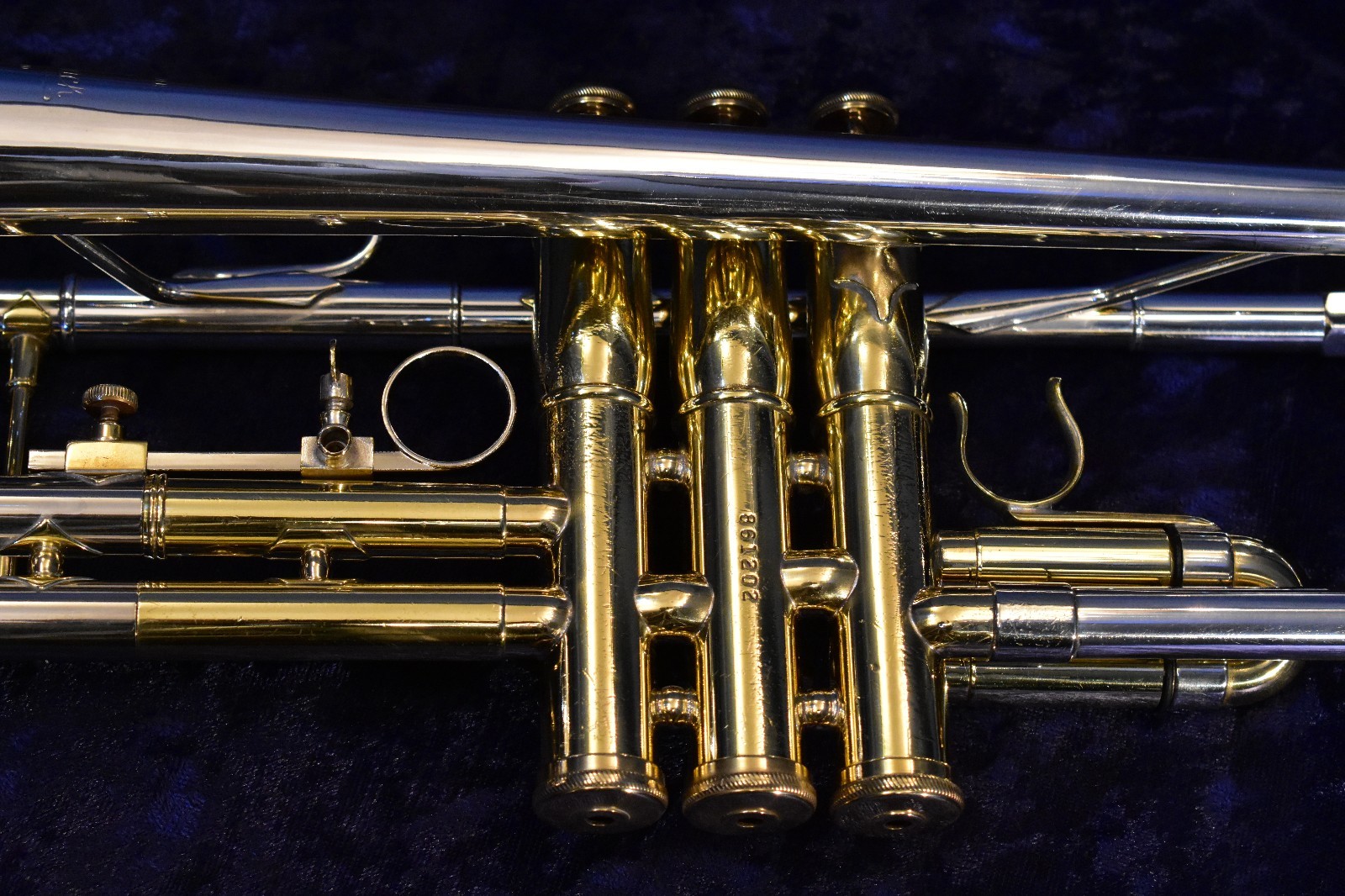 Custom Vincent Bach Stradivarius Model 37 Trumpet in C(229 w/37 bell) w/Case,Mpc