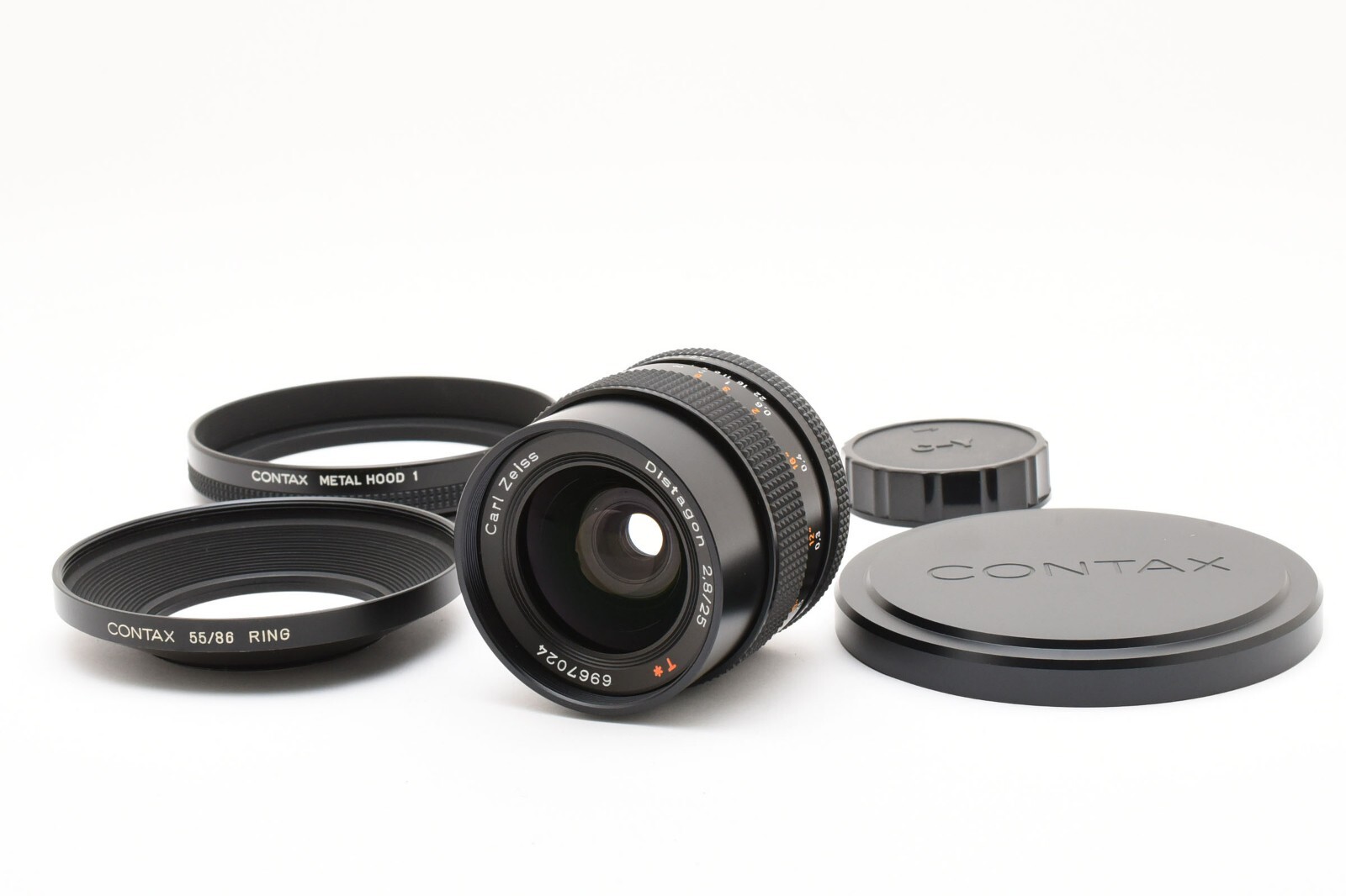 CONTAX Distagon 25/2.8 T＊ MINT-】Contax Carl Zeiss Distagon T* 25mm f/2.8 AEJ MF Lens