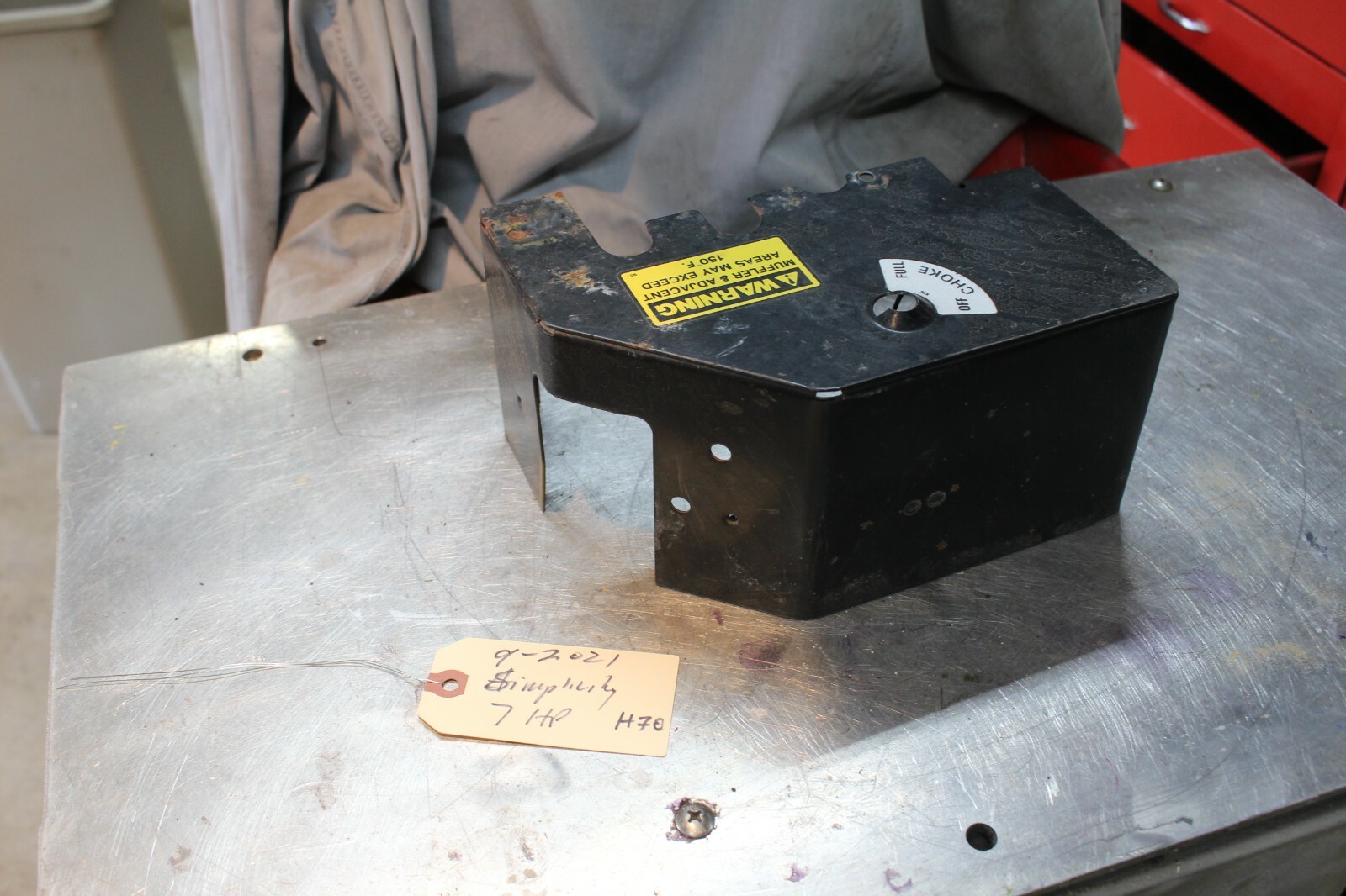 Carburetor Heat Box Hmsk70 Tecumseh Simplicity Snow Blower