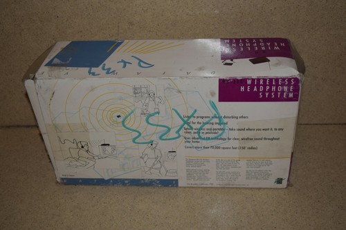 <RT> DATAWAVE WH-200 WIRELESS HEADPHONE SYSTEM- NEW