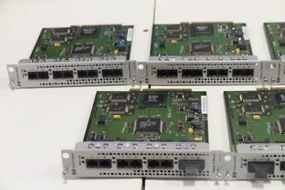 Lot of (5) HP J4112A ProCurve 100 Base FX Module Switch