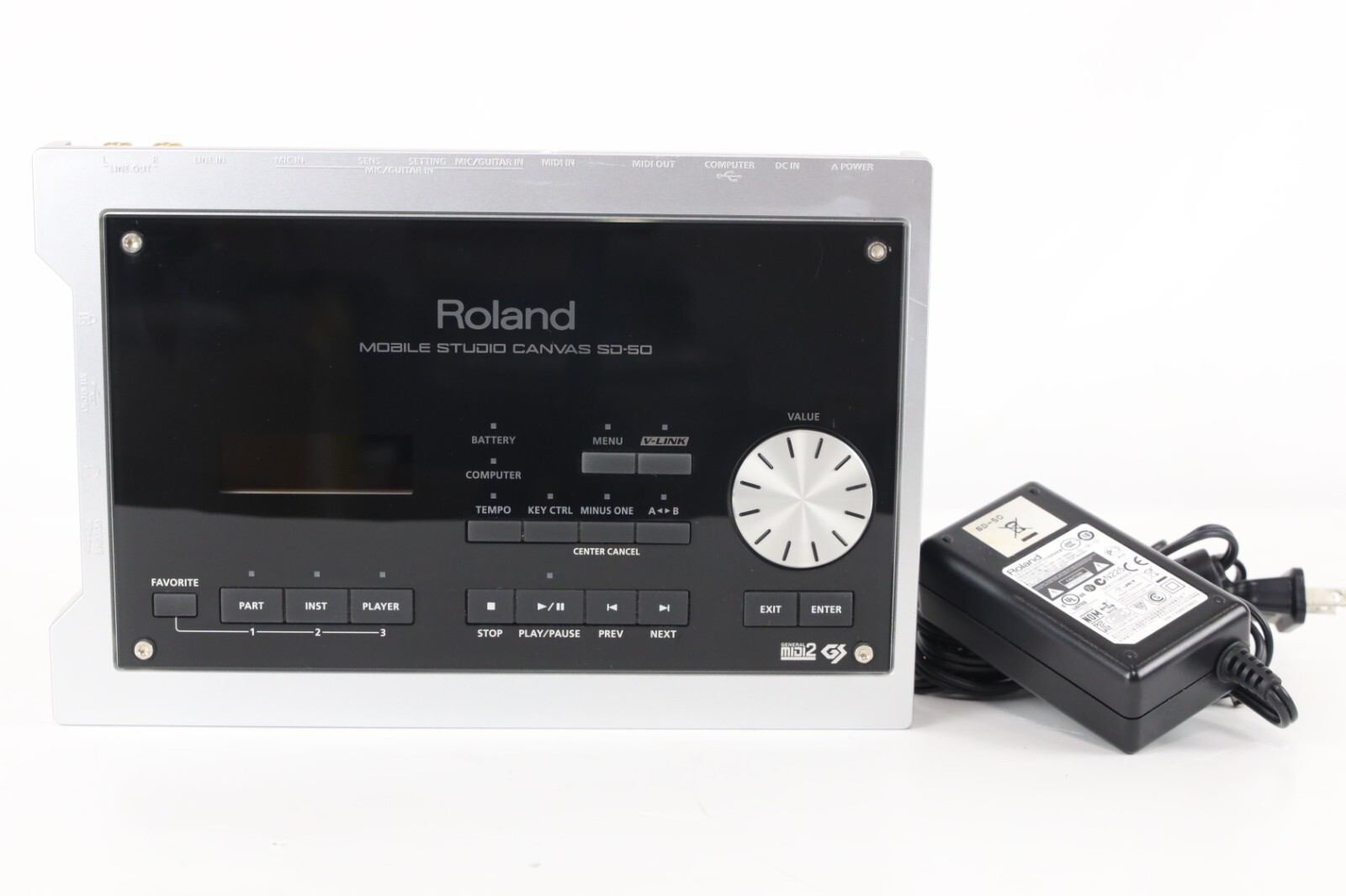 Roland SD-50 音源 Mobile Studio Canvas USED Roland SD-50 Mobile Studio Canvas Recording Interface