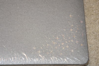 Creative Memories 8 x 8 Make A Wish Silver Scrapbook Photo Album! Sparkly Stars!