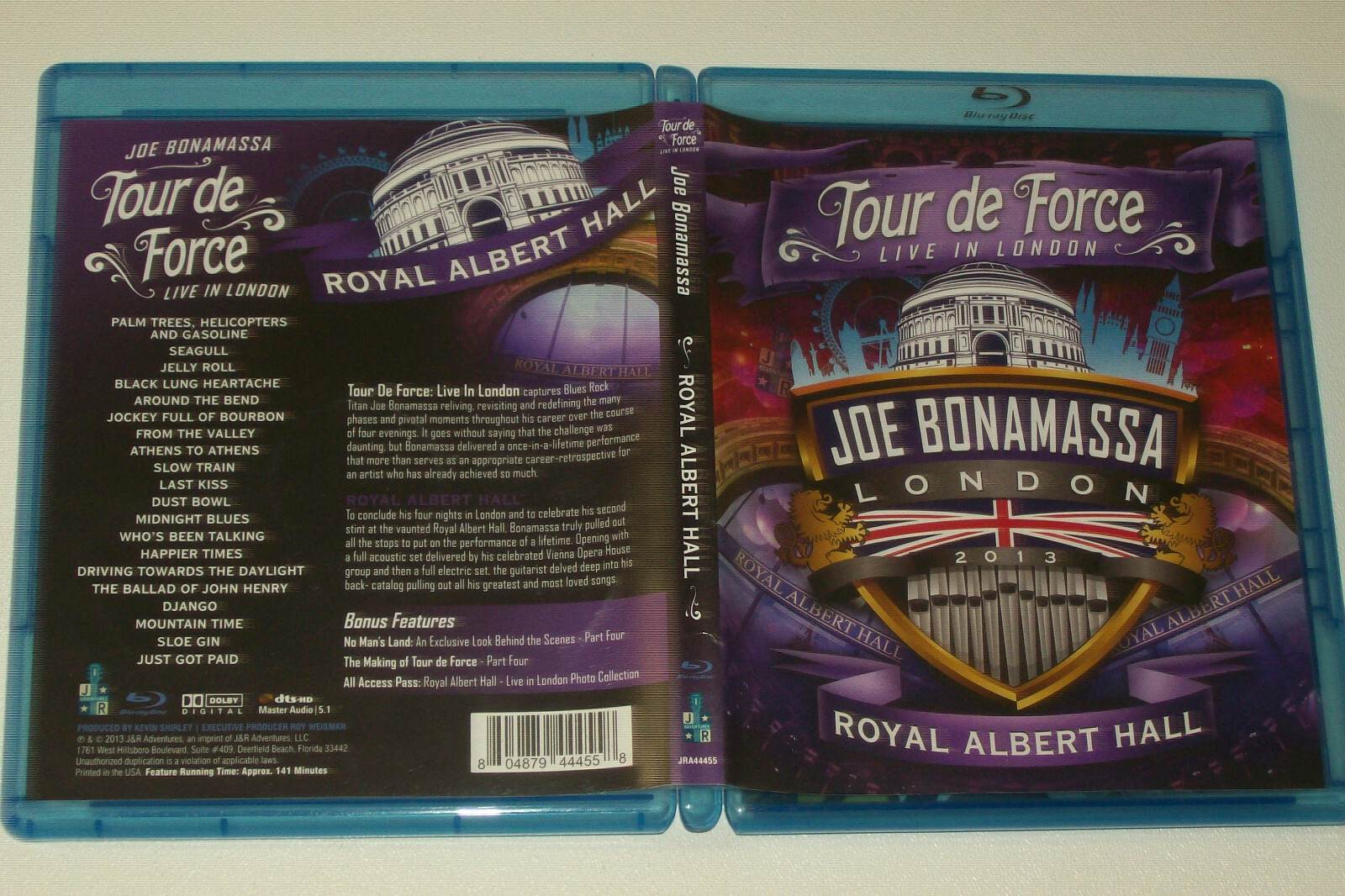 Joe Bonamassa 「Live In London」blu-ray Amazon.com: Joe Bonamassa Live From The Royal Albert Hall