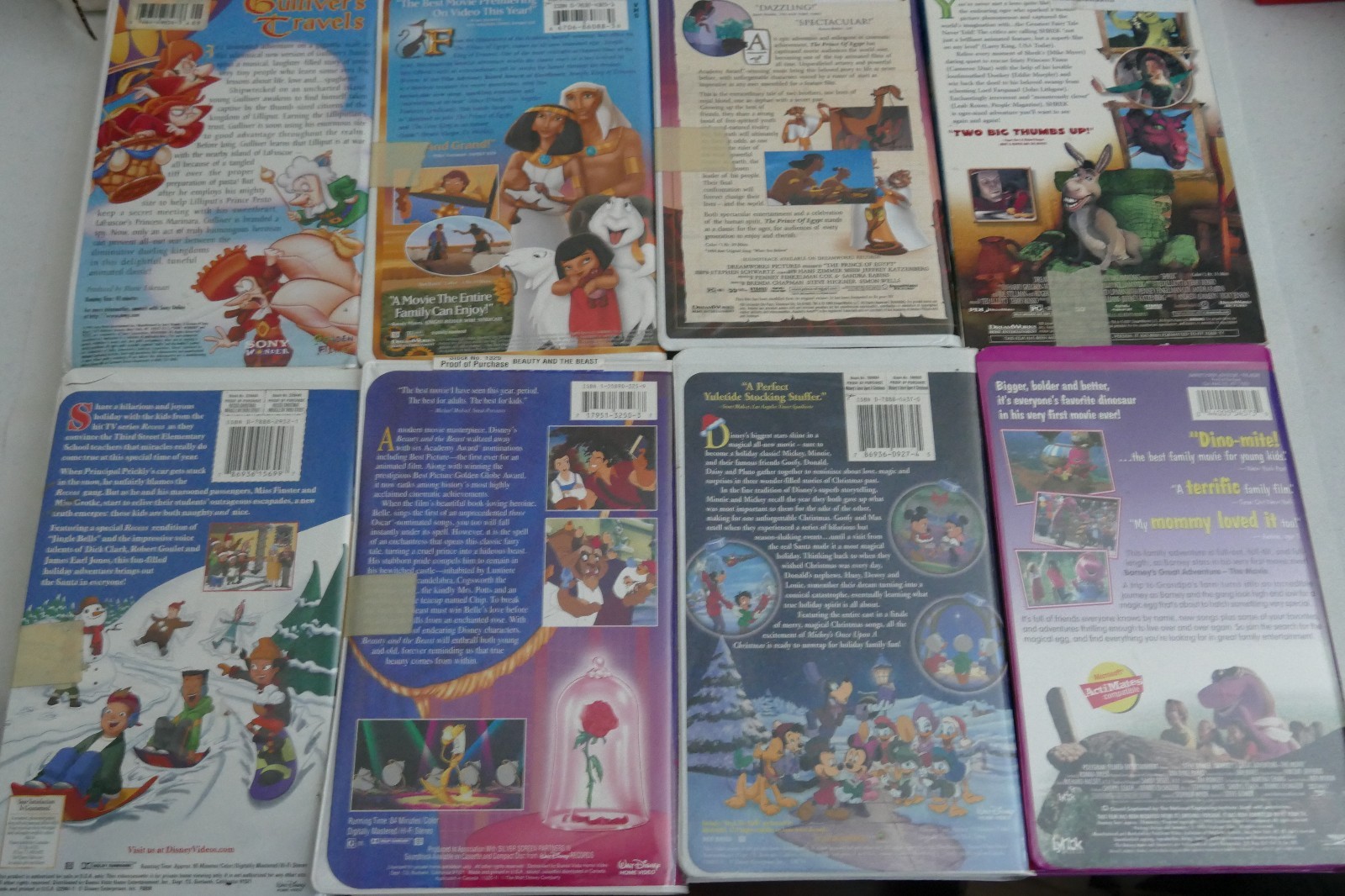 Lot 23 VHS Children's/Family Movies Disney Warner Bros Marvel Sony Dreamworks