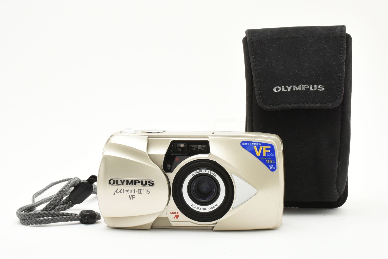 OLYMPUS μ[mju:]-II 115 VF フィルムカメラ μ（ミュー）-II 115VF：シリーズ：カメラ製品：オリンパス