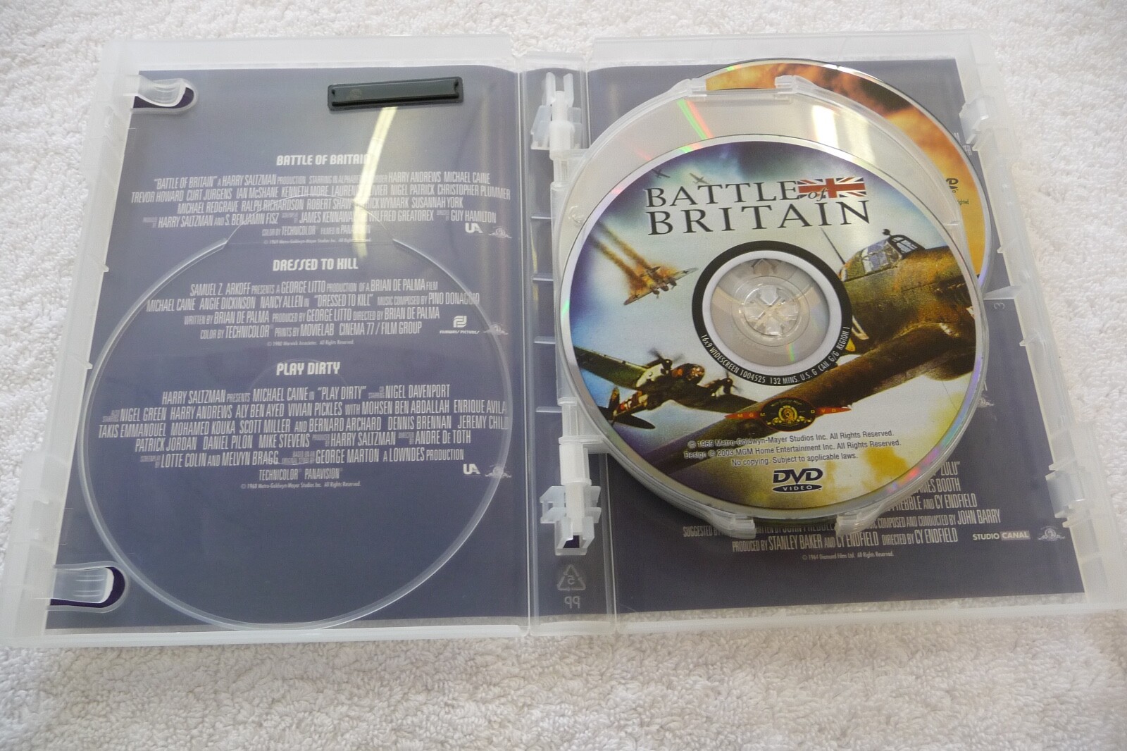 DVD BOX SET / Michael Caine / 7 Movie Collection Like NewMIC