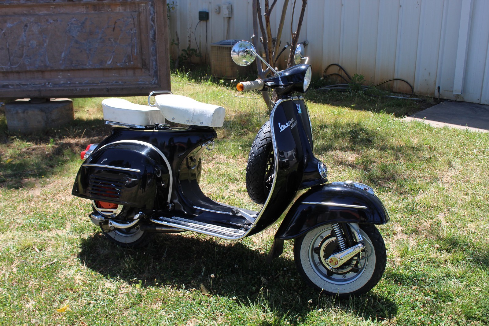 1966 Vespa Parts - Garage Art - Restoration