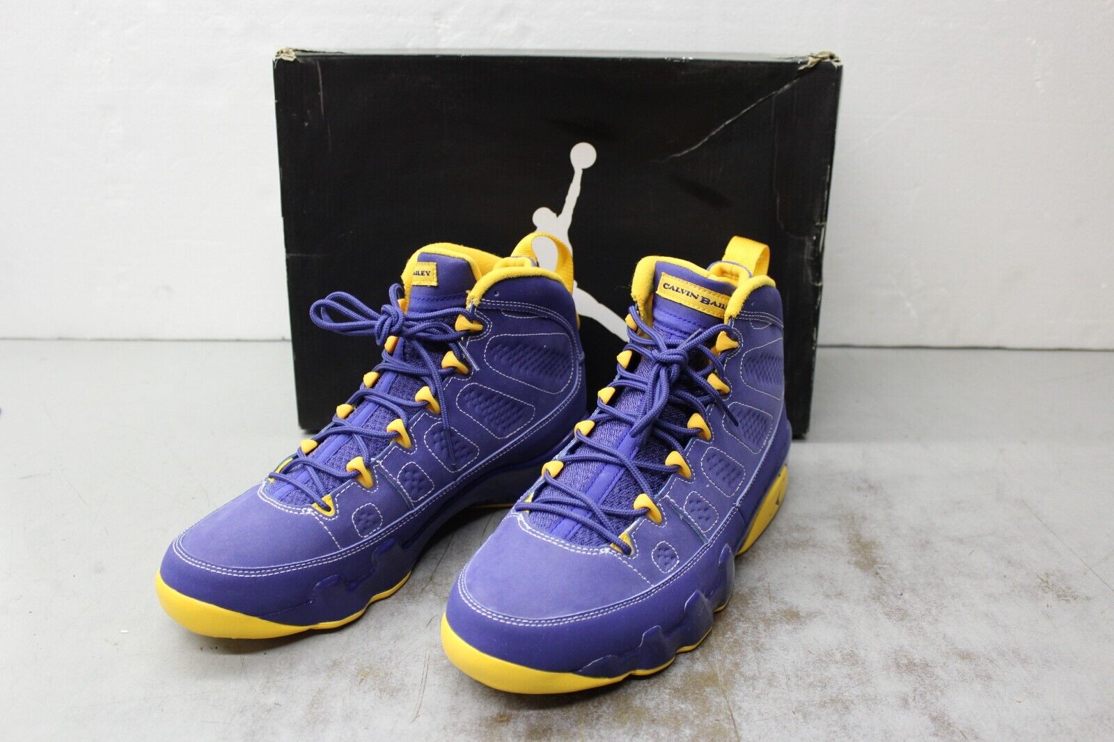 2012 Nike Air Jordan 9 IX Retro Calvin Bailey Size 9.5 2012 Nike Air Jordan 9 IX Retro Calvin Bailey Size 9.5